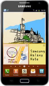 Смартфон Samsung Galaxy Note GT-N7000 Blue - Карабулак