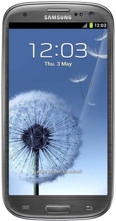 Смартфон Samsung Galaxy S3 GT-I9300 16Gb Titanium grey - Карабулак